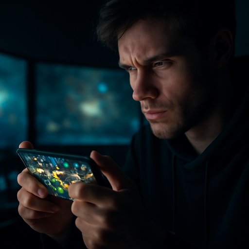 vb88 mobile game menu on handset